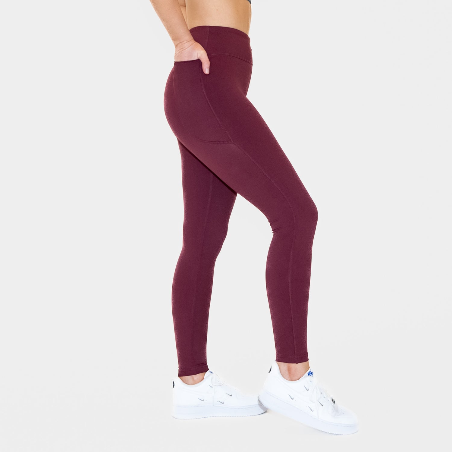 Buy SELETA-Women's Cotton Ultra-Soft Ankle-Length Leggings/Comfortable and  Stylish Workout Pants for Yoga, Gym, and Everyday Wear-/Color-Maroon  (STAL-05) Online at Best Prices in India - JioMart.