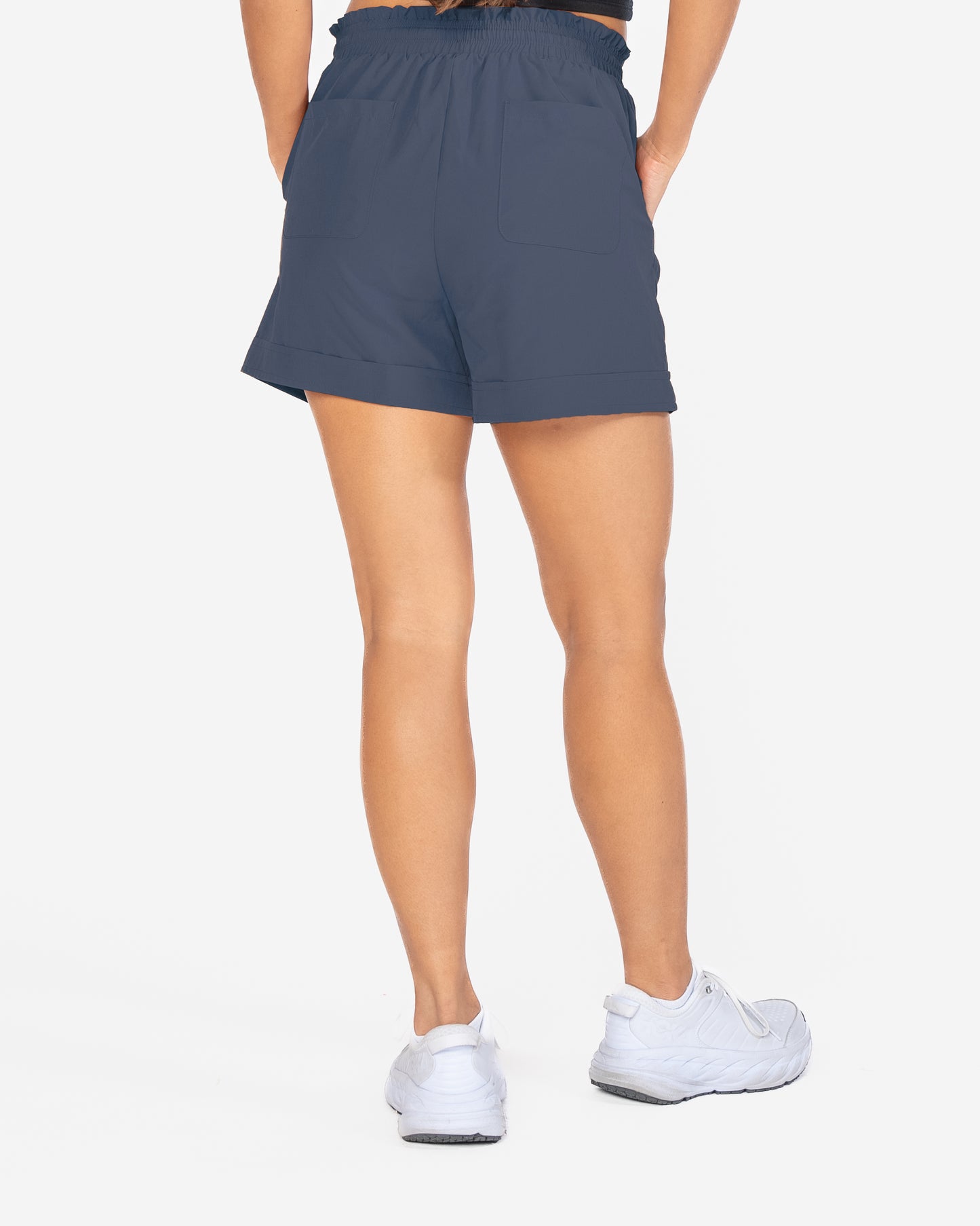 Destination Drawstring Shorts - Light Navy