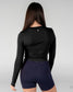 Tempo Seamless Long Sleeve (Mid-Length) - Black