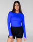 Tempo Seamless Long Sleeve (Mid-Length) - Cobalt