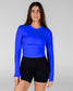 Tempo Seamless Long Sleeve (Mid-Length) - Cobalt