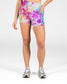 Lux High Waisted Rio Shorts (5 in. inseam) - Rainbow Tie Dye