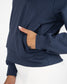 Soft Scuba Quarter Zip - Light Navy