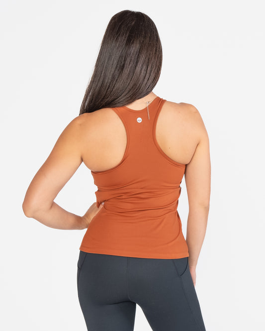 Vinyasa Full Length Top - Copper