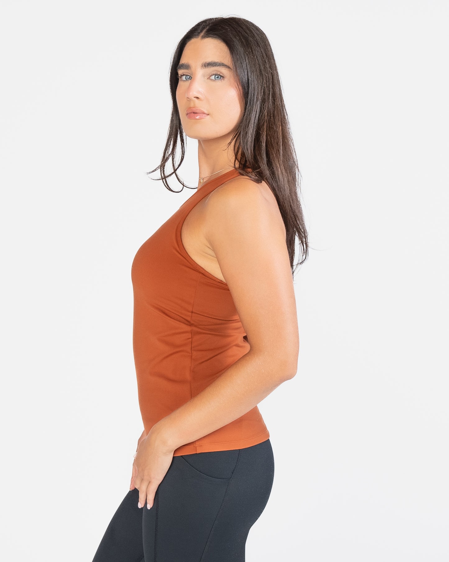 Vinyasa Full Length Top - Copper