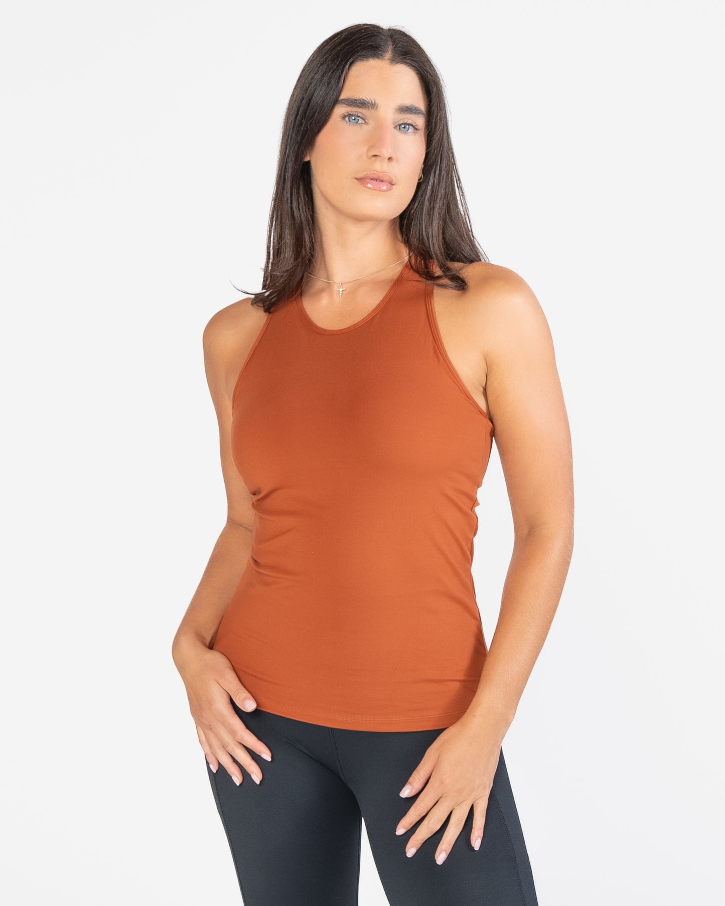 Vinyasa Full Length Top - Copper