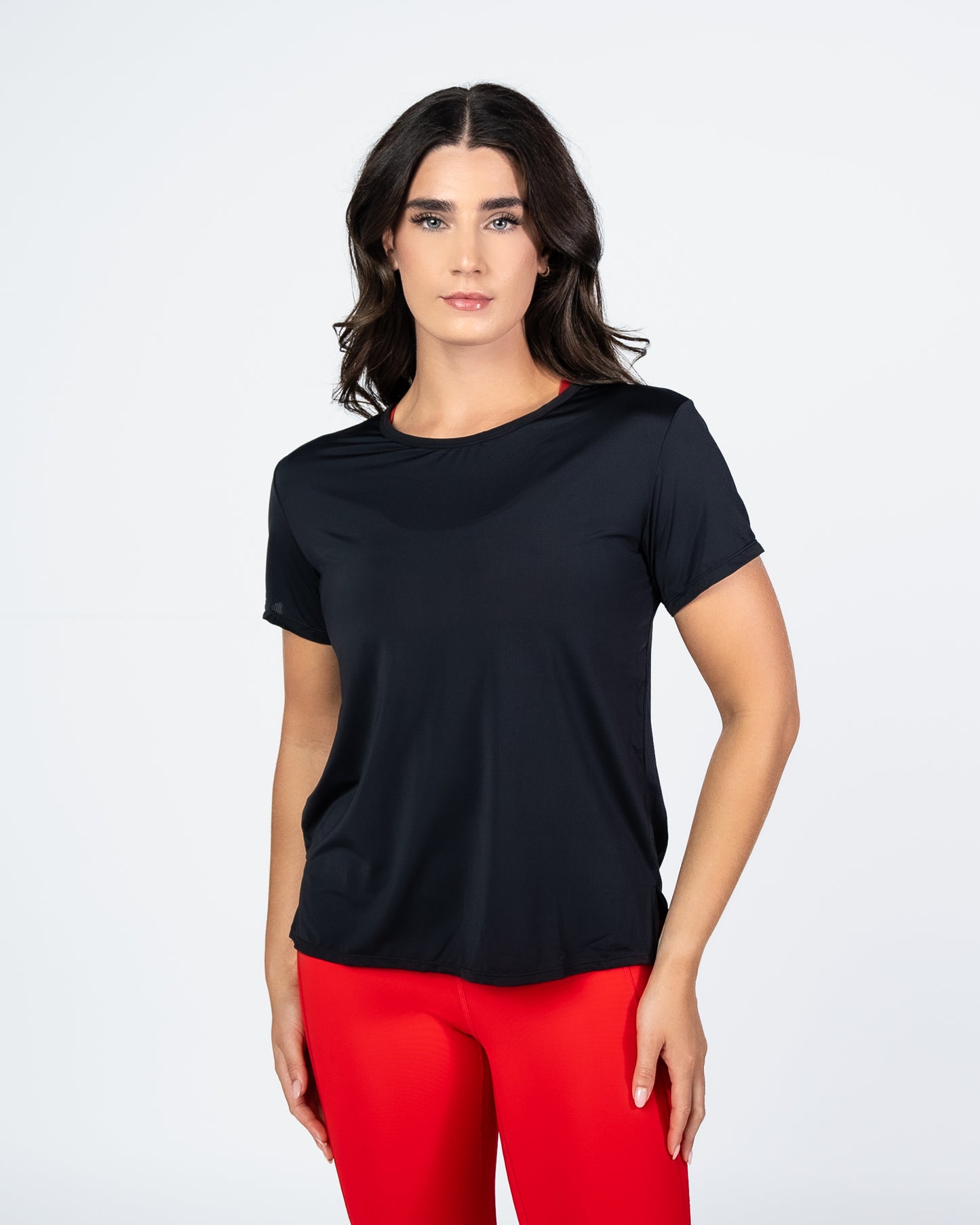 Breathetech Open Back Tee - Black