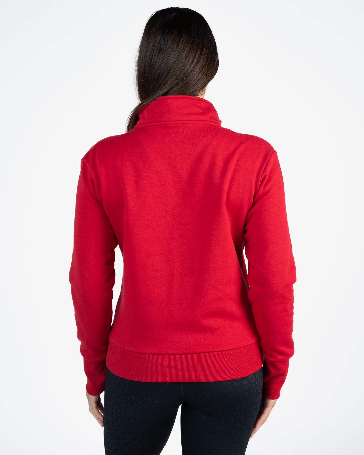 Hailey Classic Half Zip - Cherry