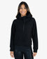 Classic Half Zip Up Hoodie - Black