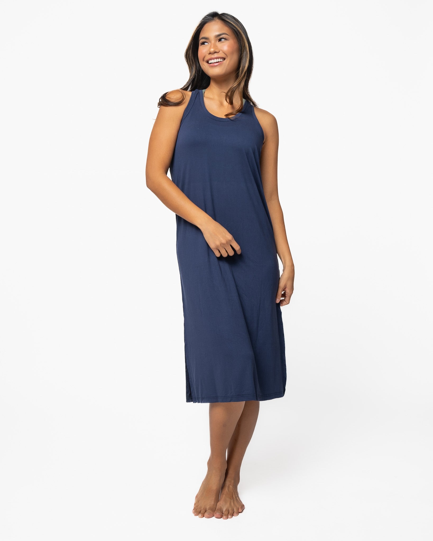 Effortless Dress - Navy