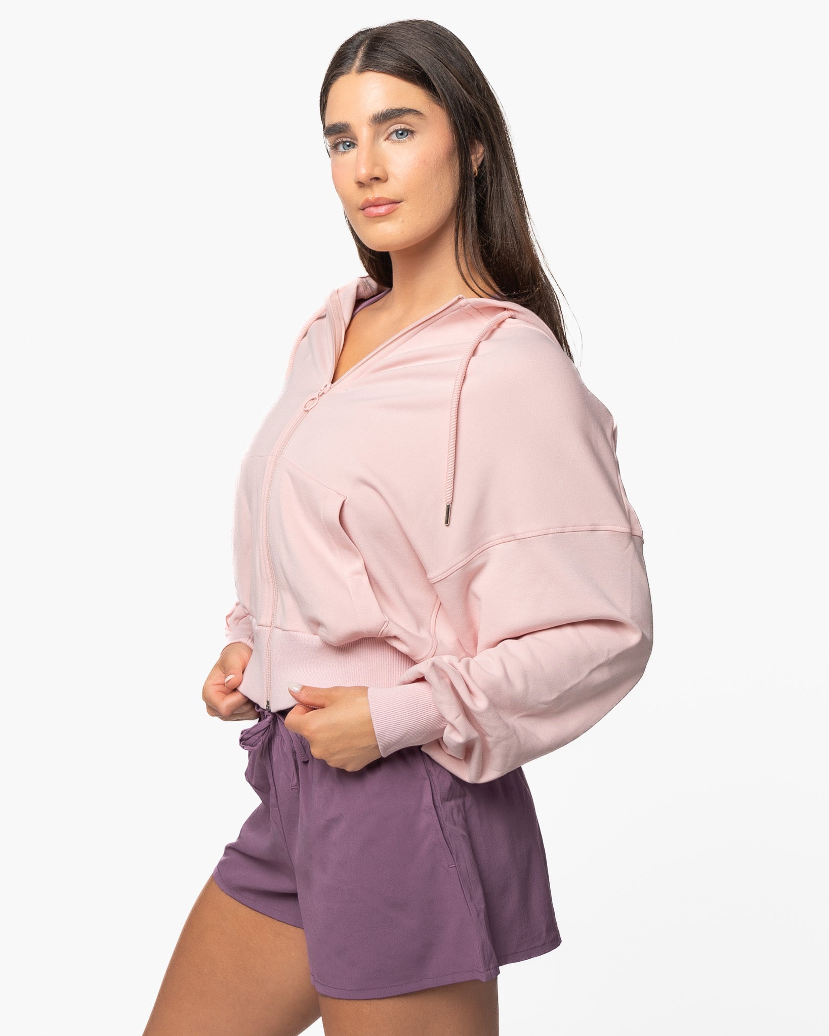 Gabi Zip Up - Pink Lemonade