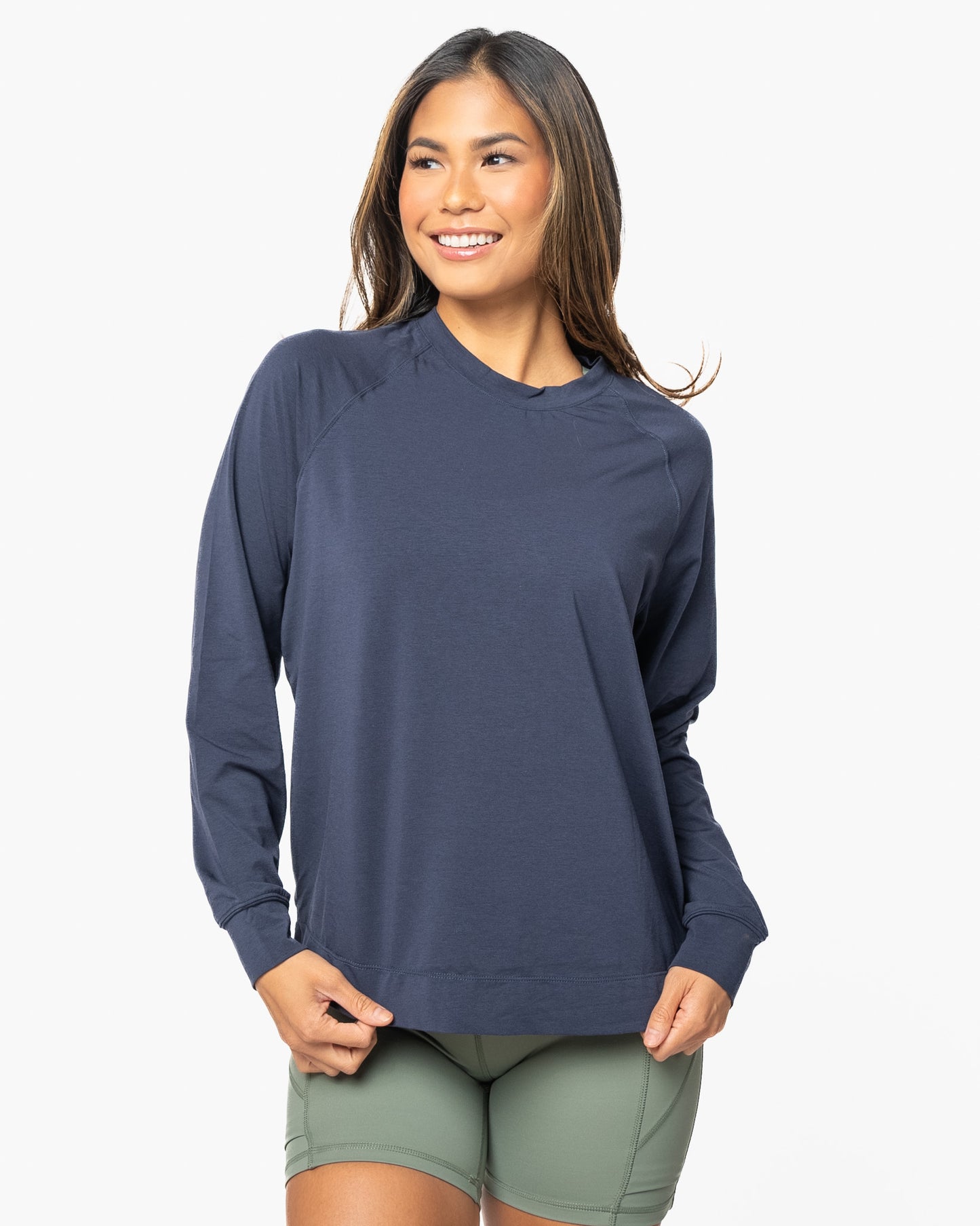 Infinity Full Length Long Sleeve - Navy