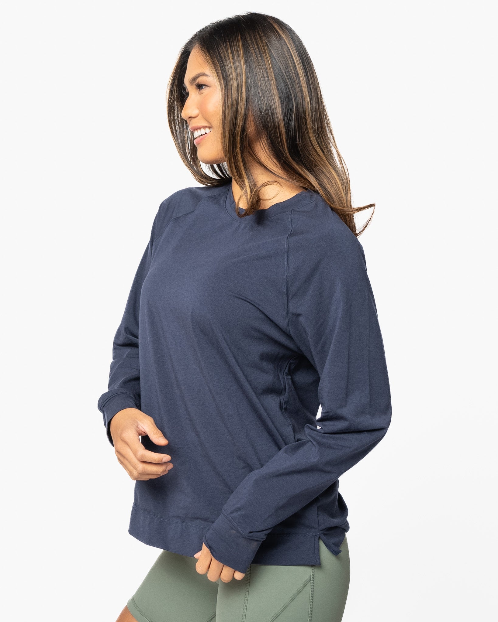 Infinity Full Length Long Sleeve - Navy