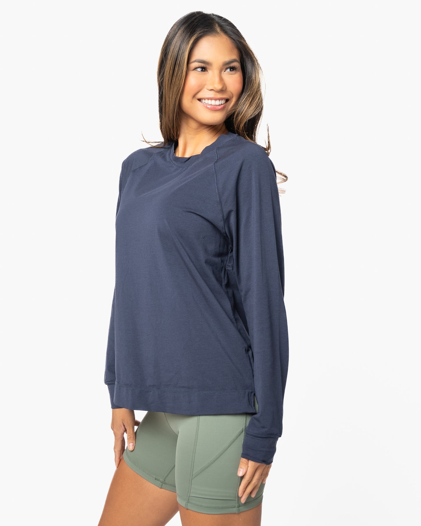 Infinity Full Length Long Sleeve - Navy