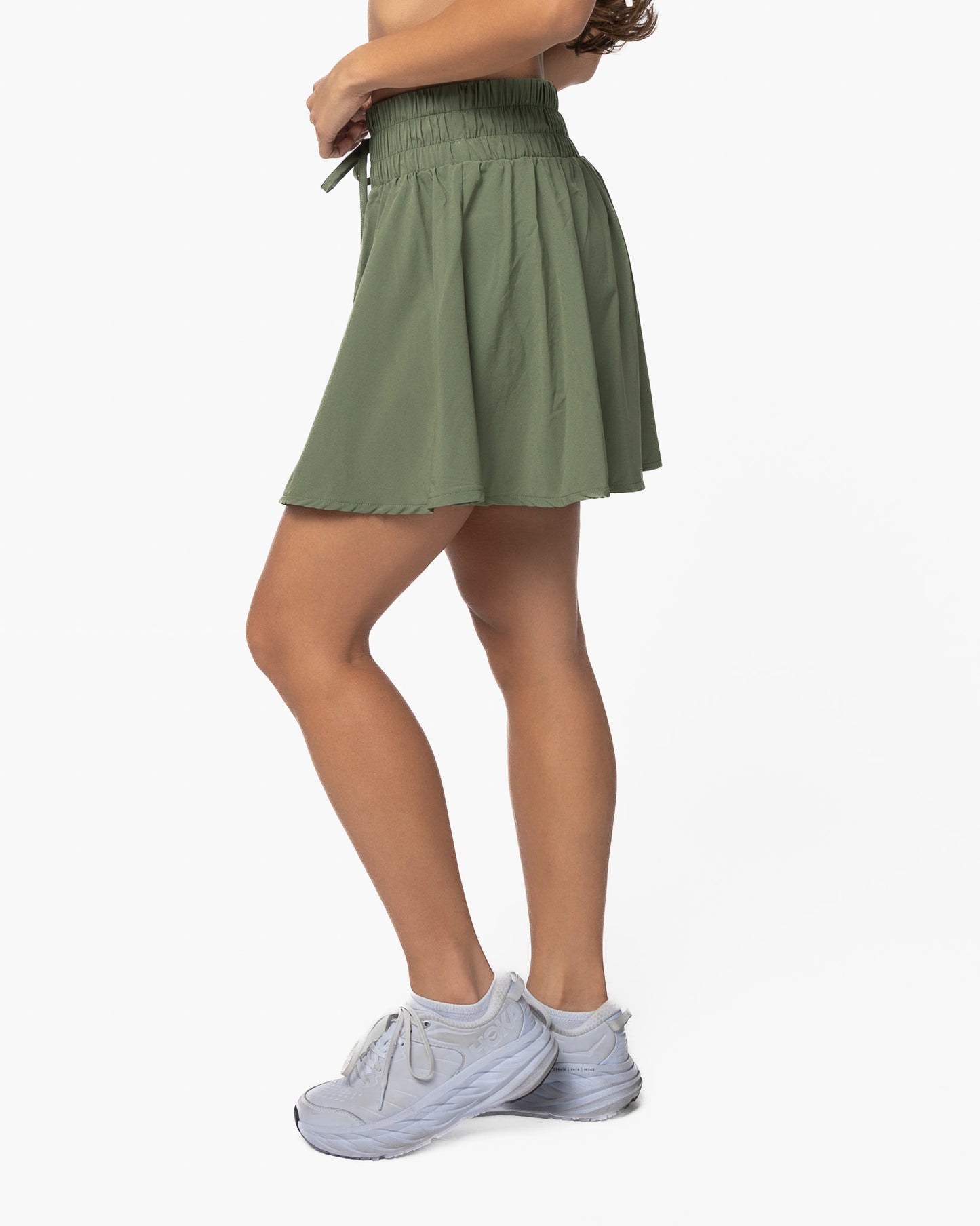 Knock Out Skort - Olive