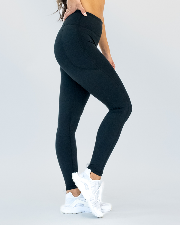 Lux AMP Leggings (Multi-Lengths) - Black – Senita Athletics