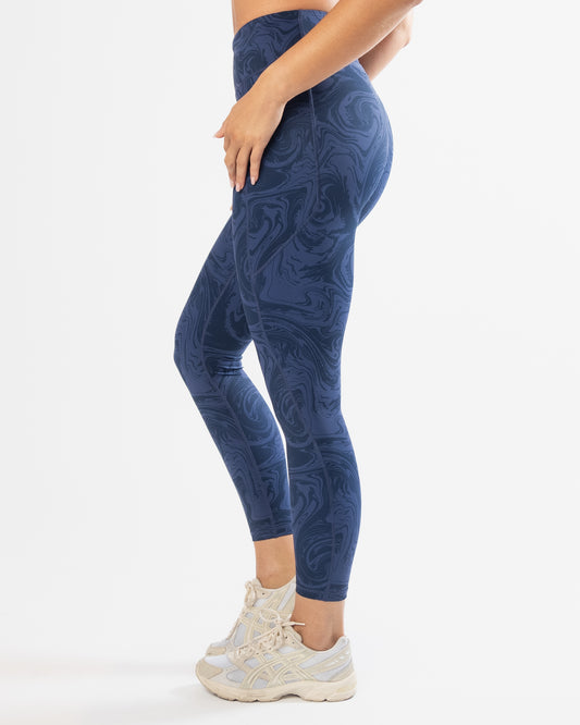 Lux Baseline 7/8 Leggings (23 in.) - Twilight Swirl