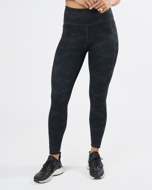 Lux Baseline 7/8 Leggings (23 in.) - Black Camo