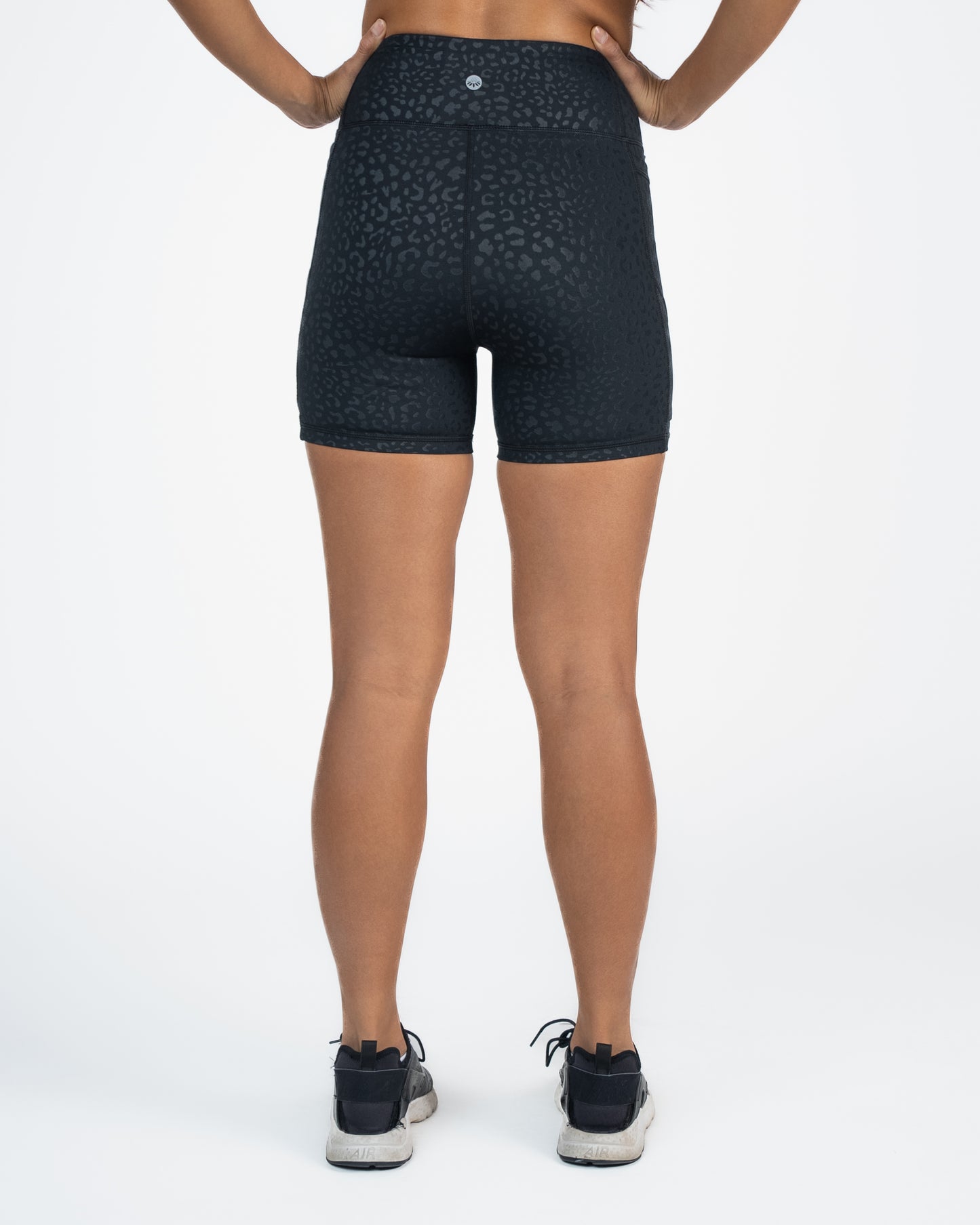 Lux Baseline Shorts (5 in. inseam) - Black Leopard