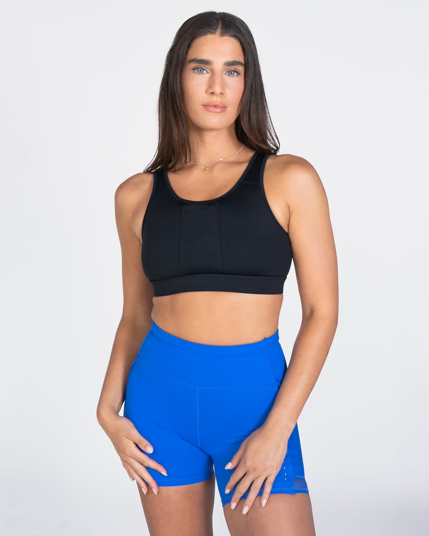 Front keyhole sports bra on sale