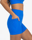 Lux High Waisted Rio Shorts (5 in.) - Cobalt