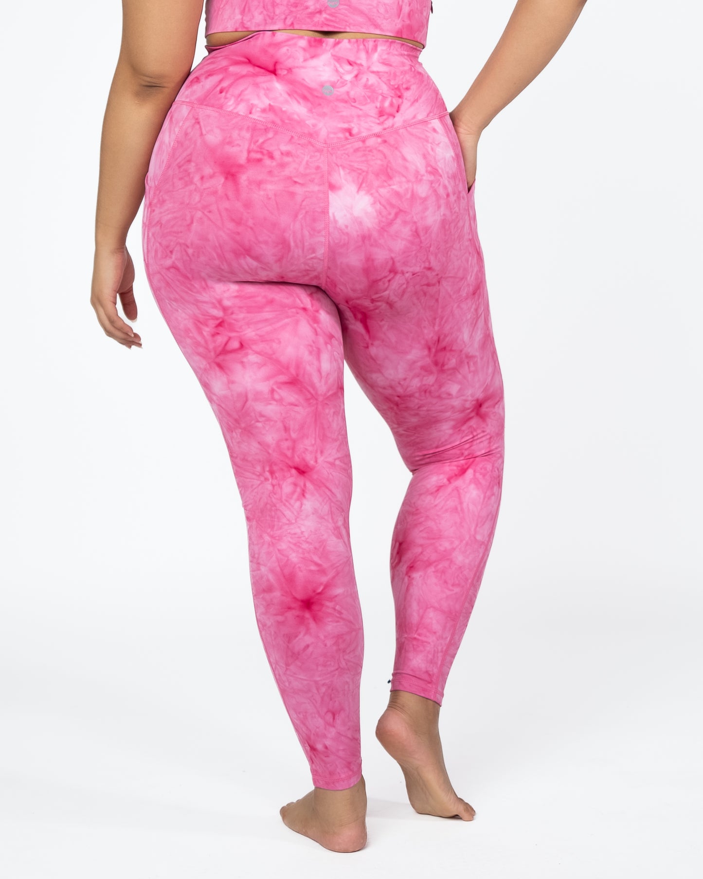 Lux Pace Leggings (26 in.) - Hibiscus Tie Dye