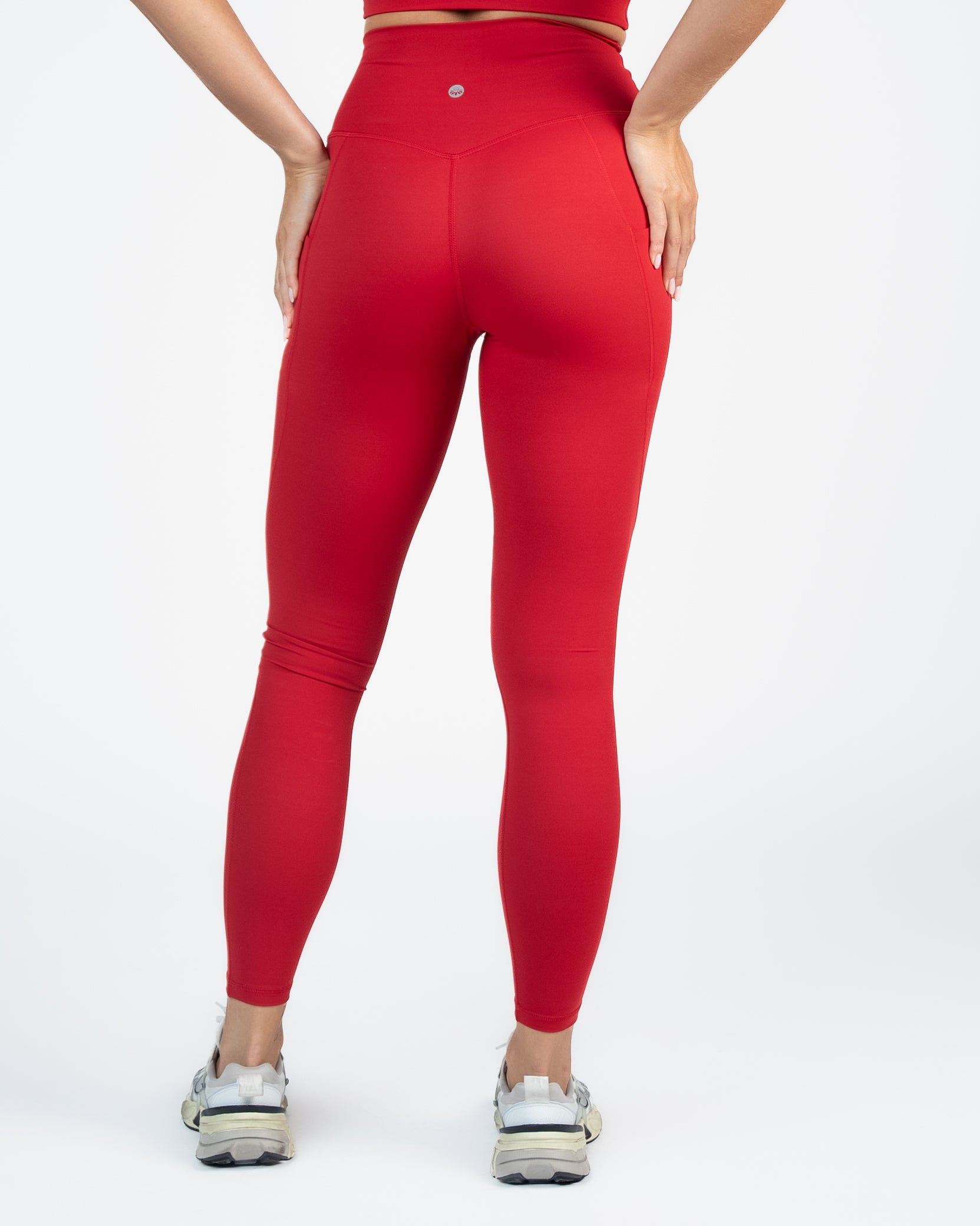 Lux Pace Leggings - Cherry