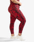 Lux Pace Leggings (26 in.) - Red Roses