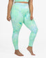 Lux Pace Leggings - Key Lime Tie Dye