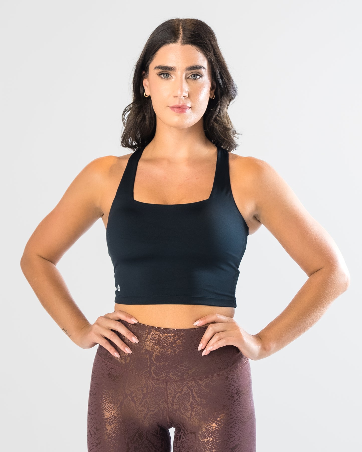 Lux Performance Crop - Black