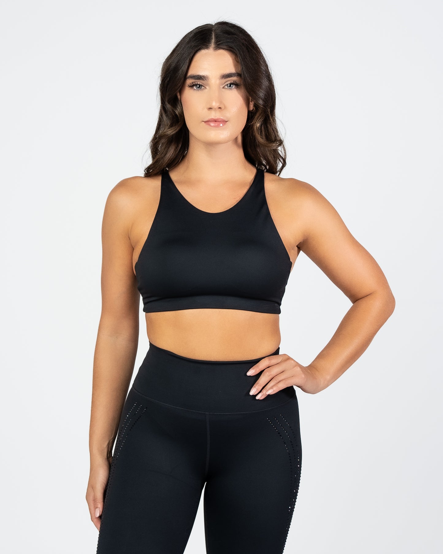 Lux Ready Set Sports Bra - Black