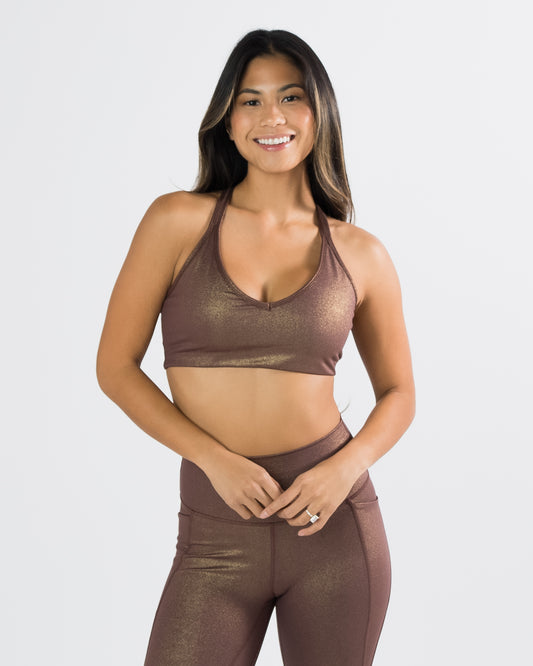 Skin Move Bra - Fossil Shimmer