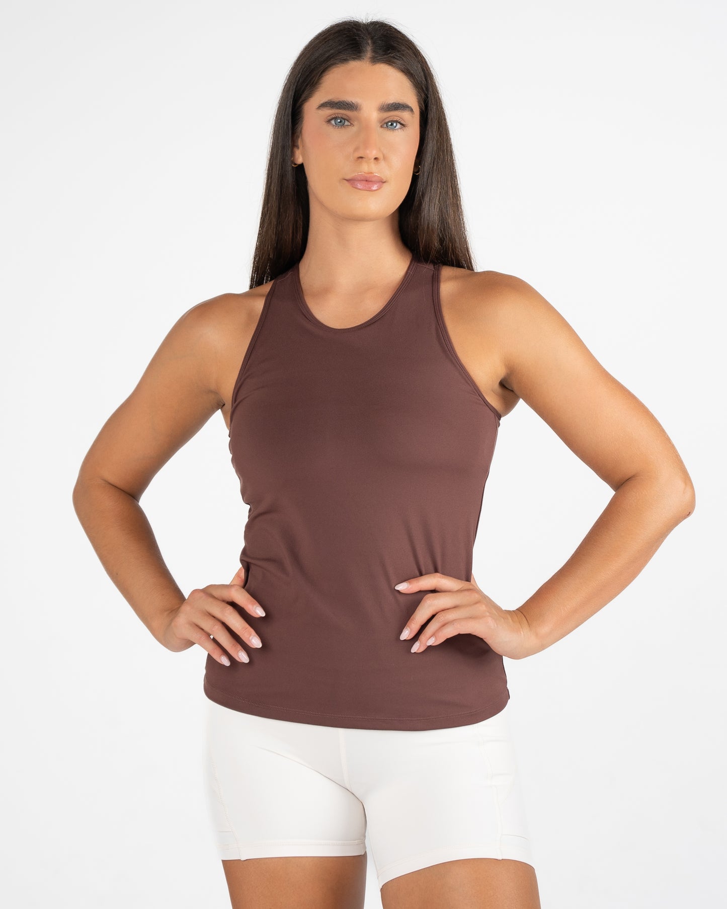 Vinyasa Full Length Top - Fossil