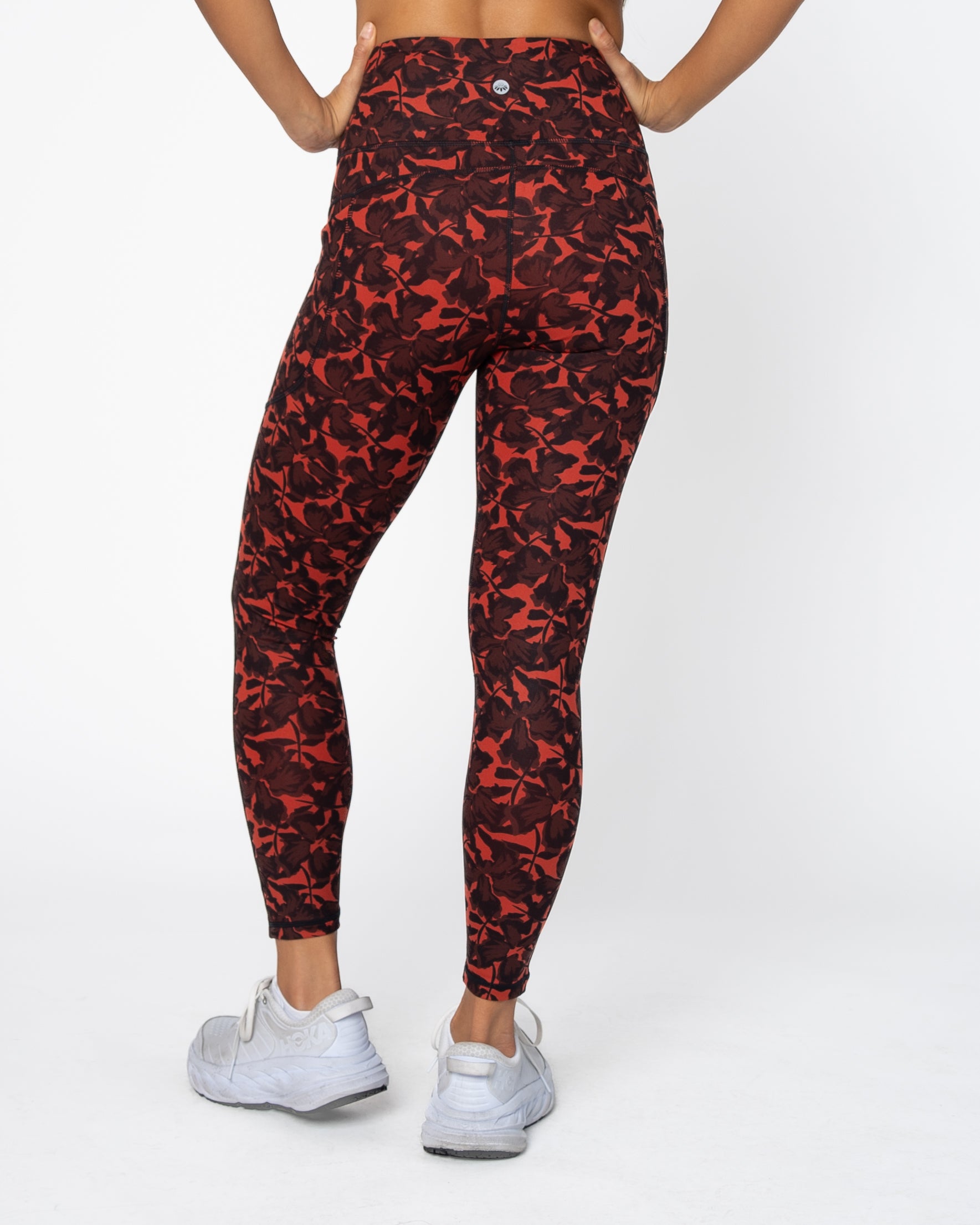 High Waisted Vinyasa 7/8 Leggings - Spiced Iris