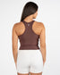 Vinyasa Crop Top - Fossil