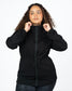 Soft Scuba Cinch Jacket - Black