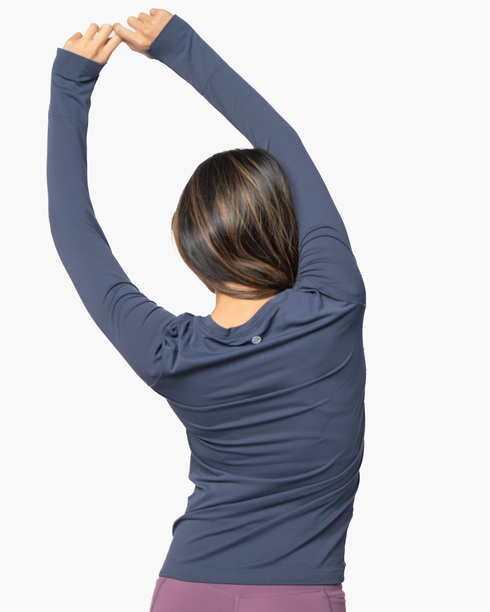 Tempo Long Sleeve - Light Navy