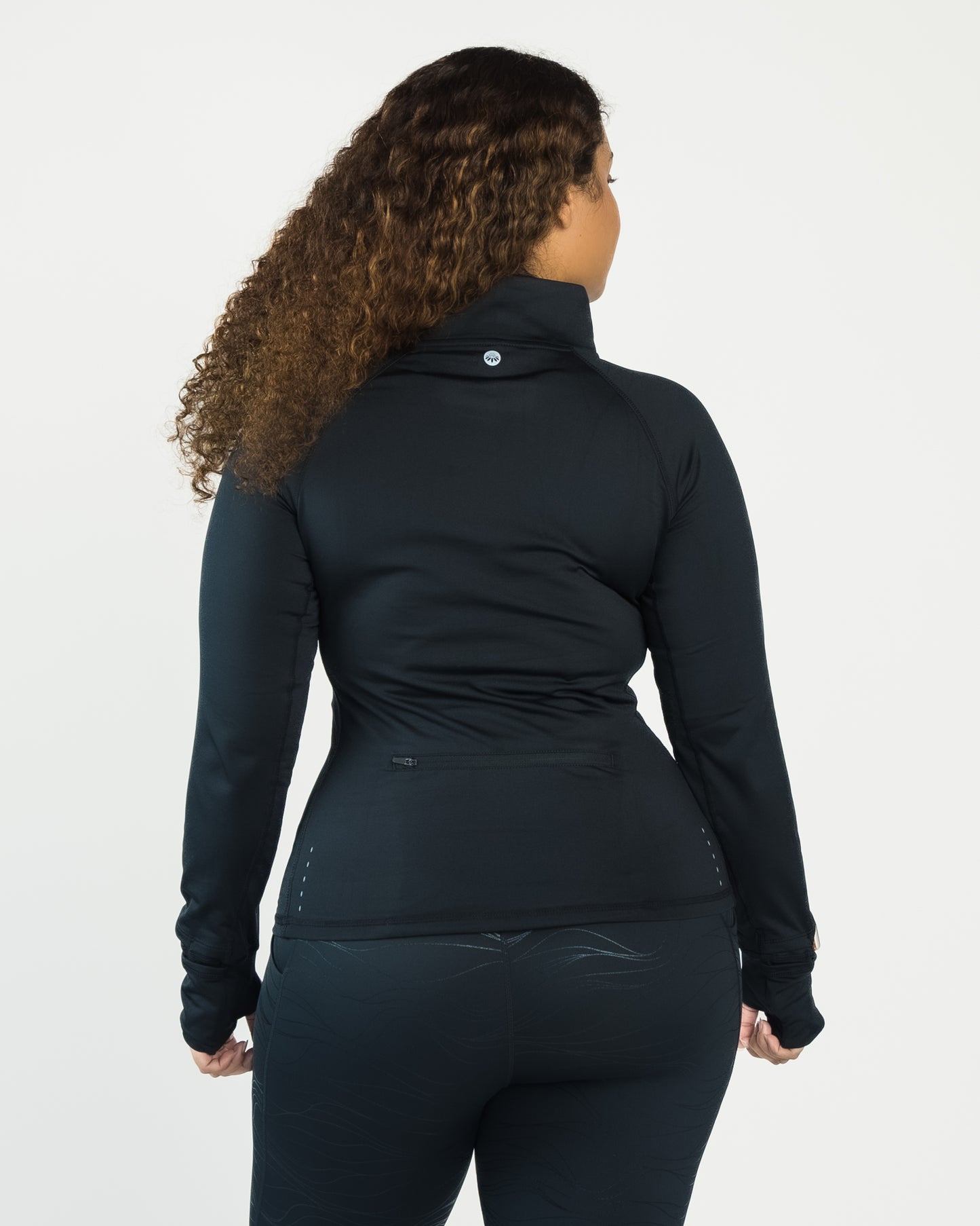 Thermal Quarter Zip - Black