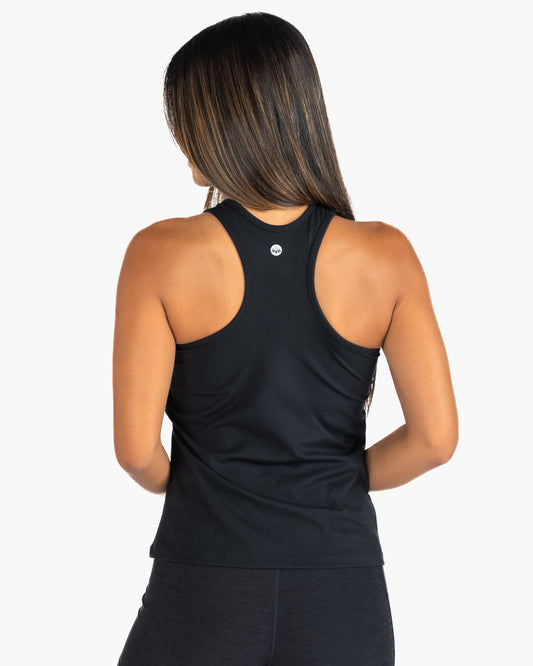 Vinyasa Full Length Top - Black