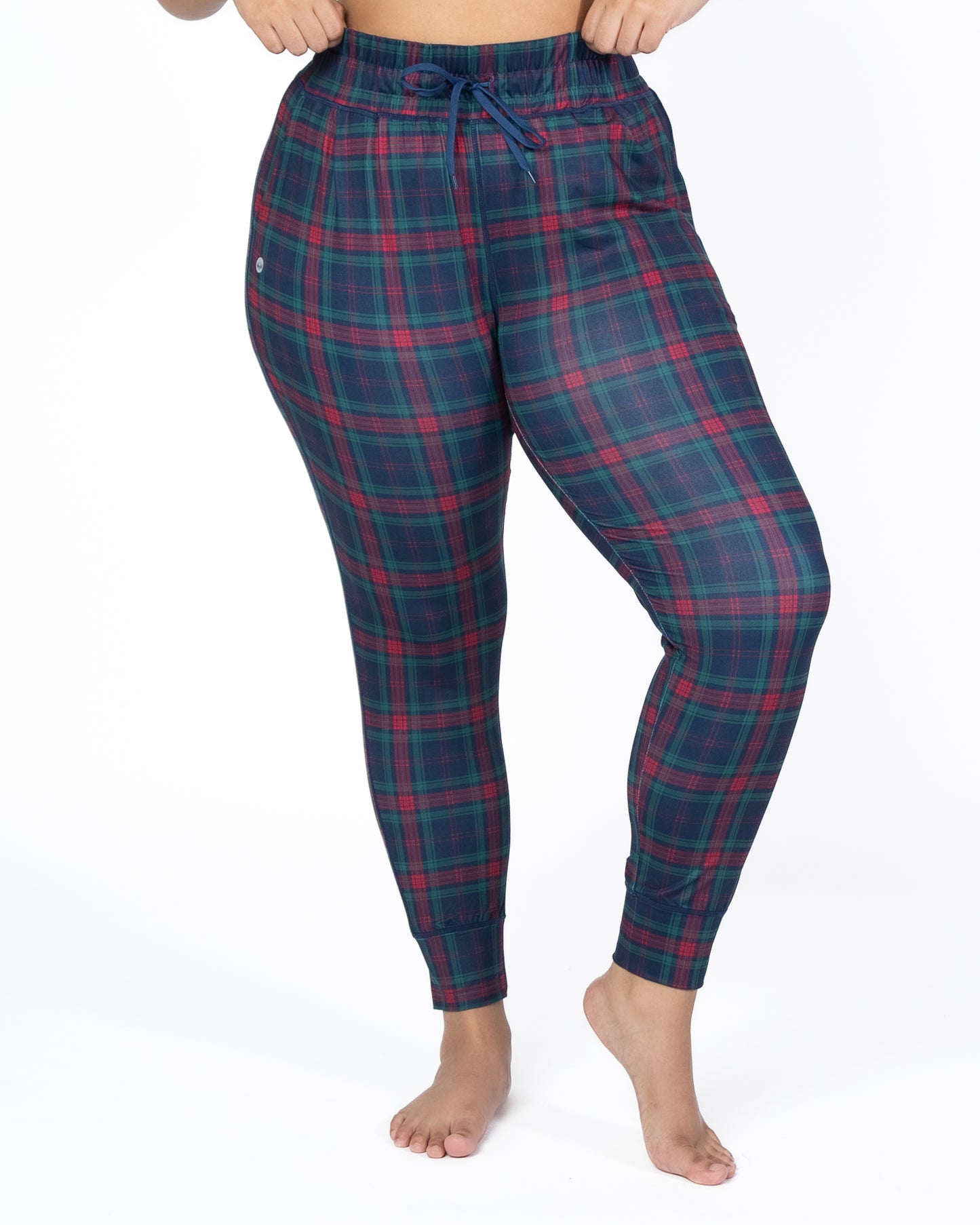 Weekend Joggers - Holiday Plaid