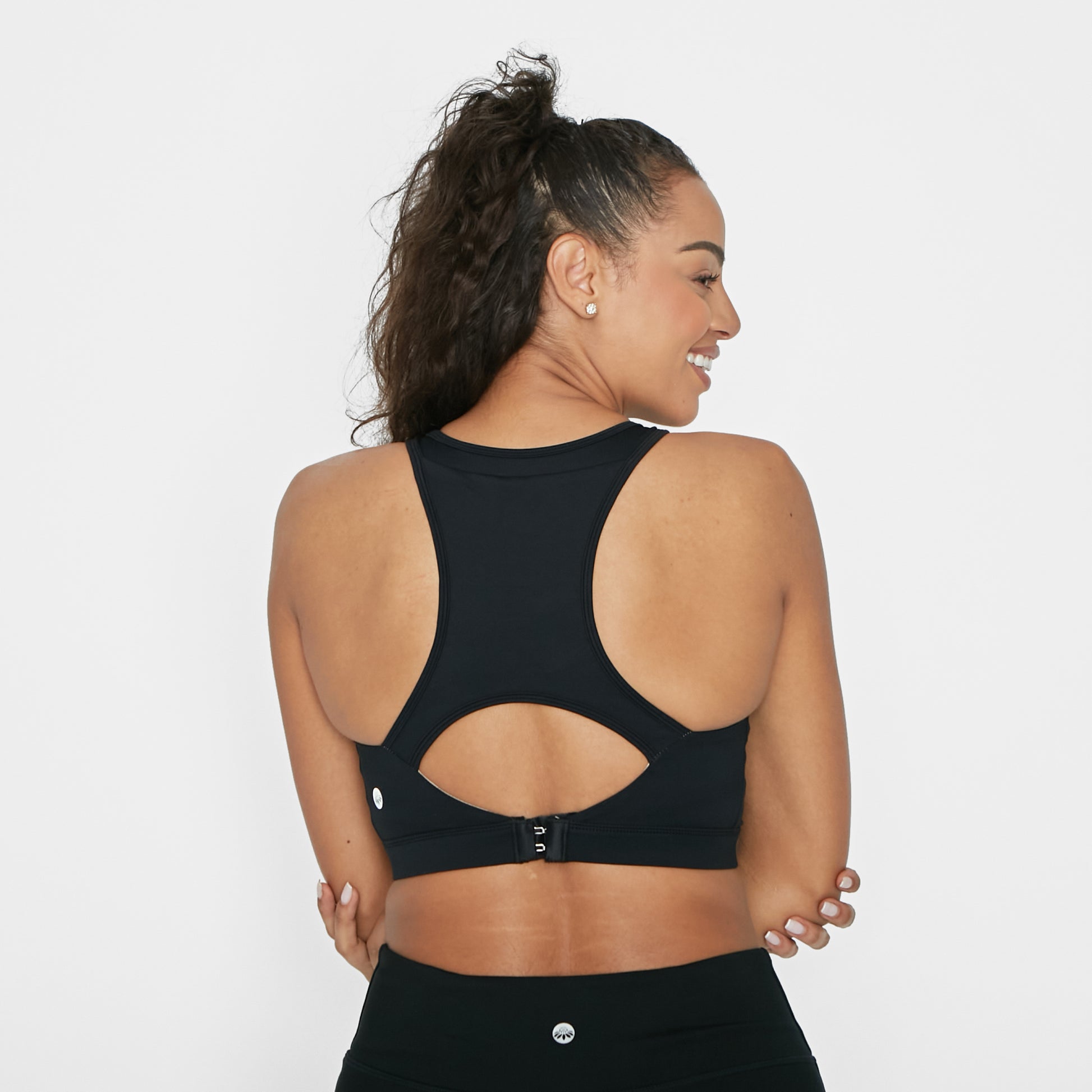 Nursing sports bra, yes please! Shop MOMents Clothing active wear