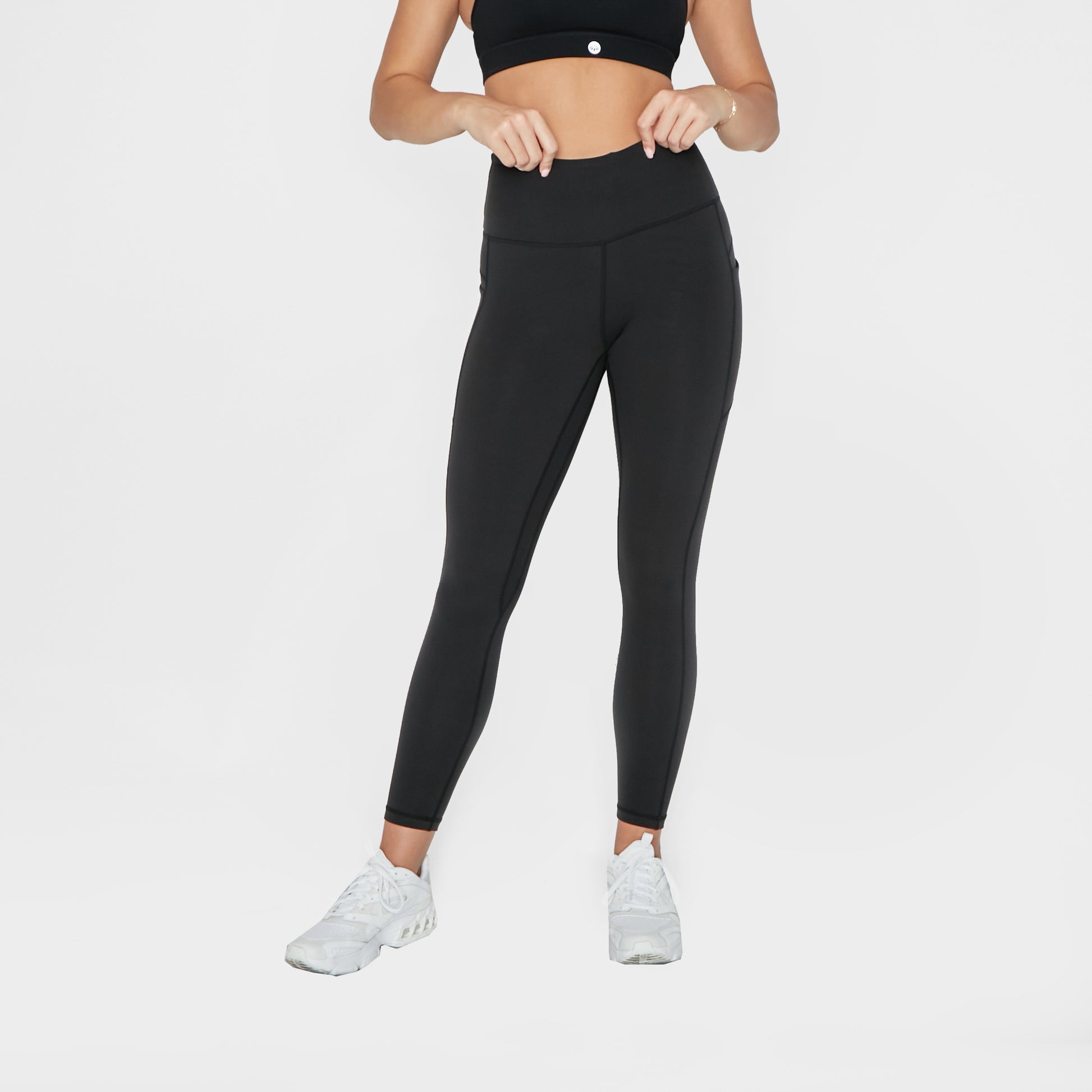 Lululemon Athletica Here To There 7/8 High Rise Pant Dark Grey